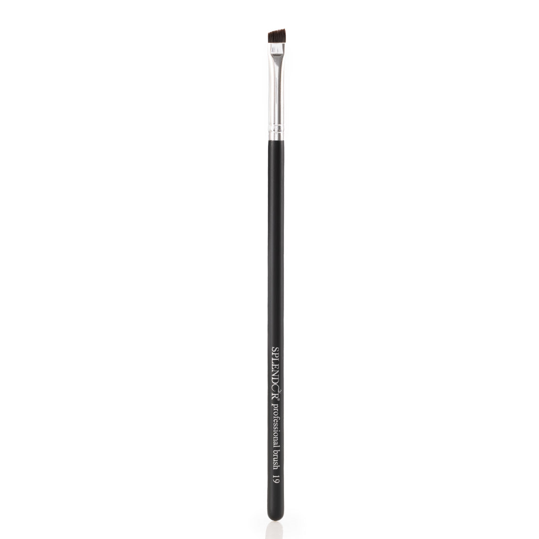 Pensula Profesionala Splendor S19 precizie pentru sprancene / eyeliner din par sintetic