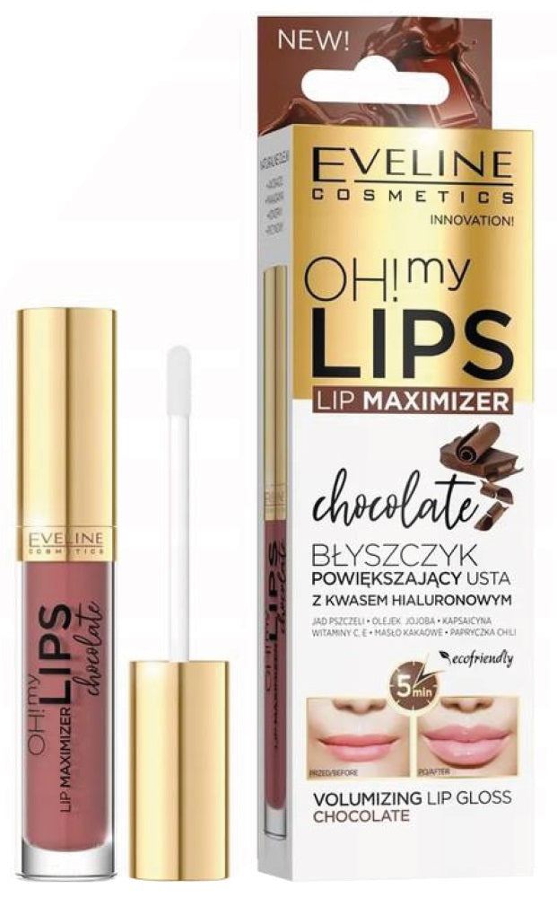 Plumping Lip Gloss cu Eveline Cosmetics