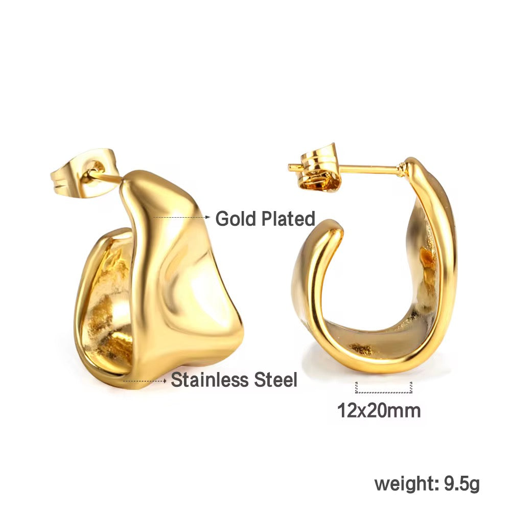 Cercei Raw Gold