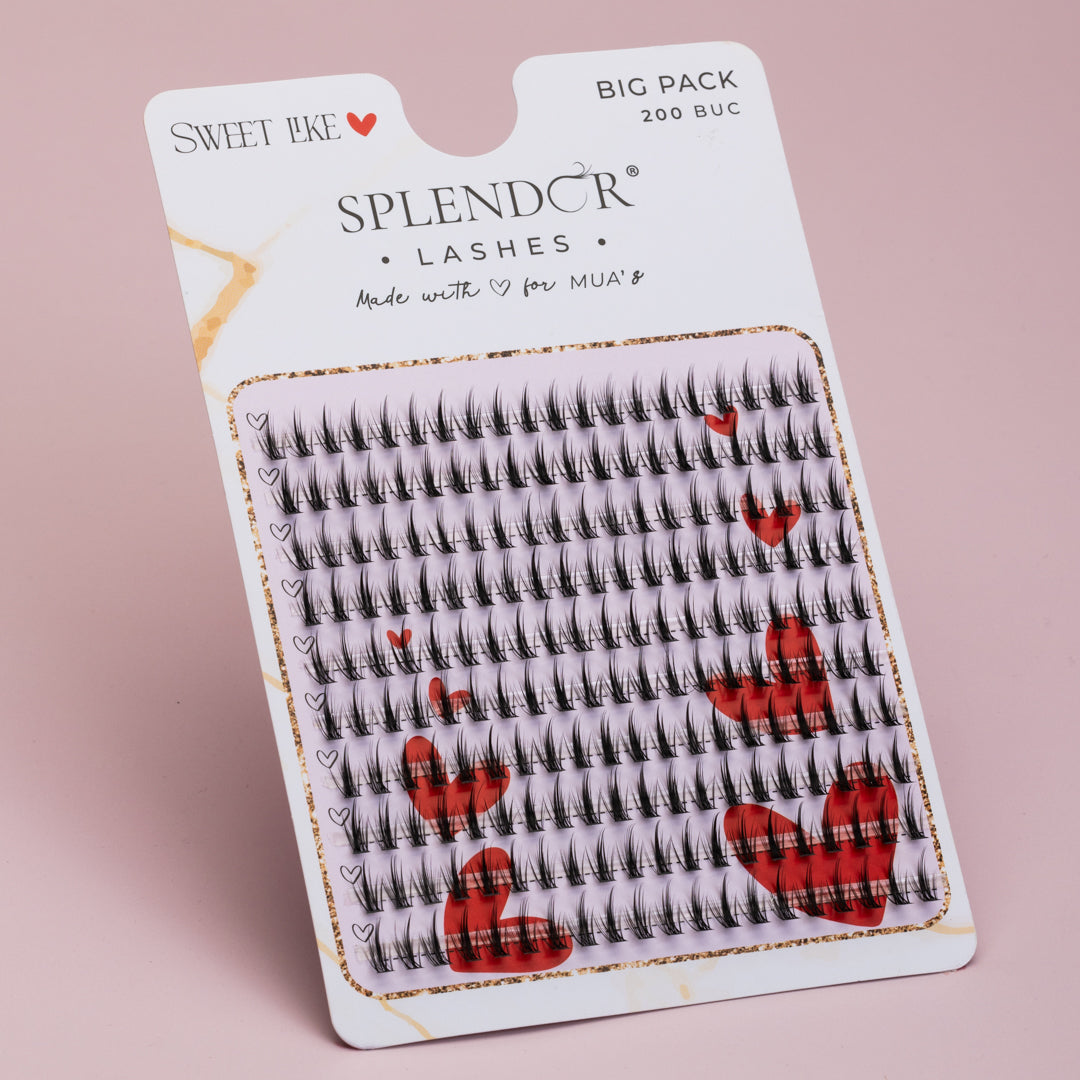 Big Pack Gene false smocuri matase Sweet Like Love 200 buc