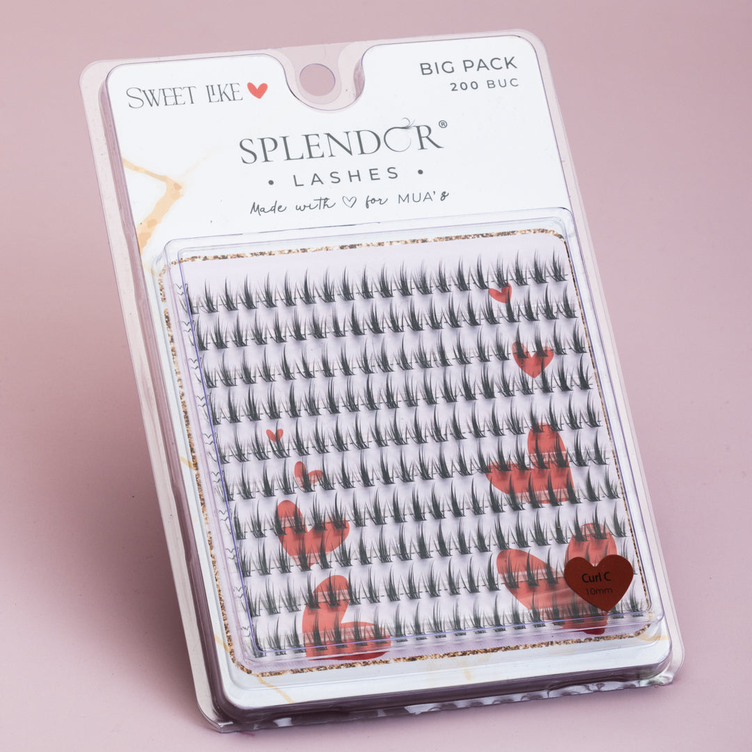 Big Pack Gene false smocuri matase Sweet Like Love 200 buc