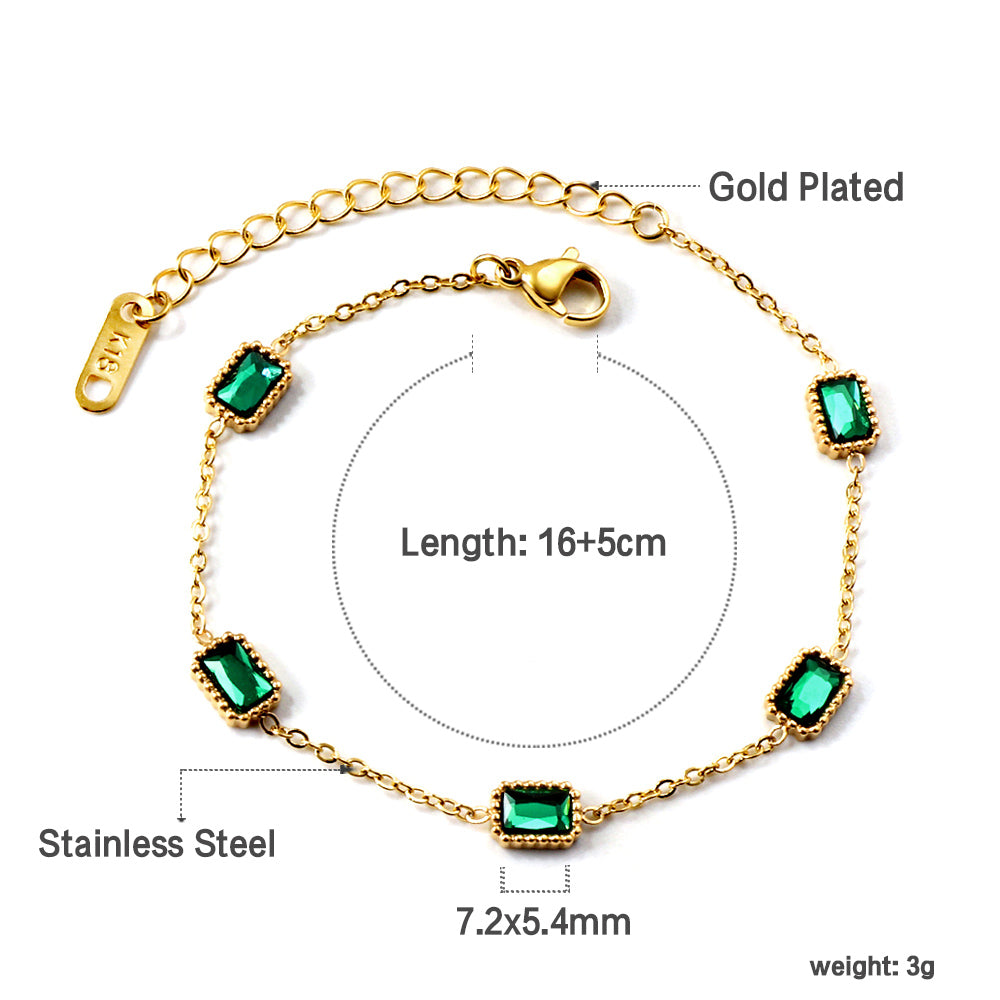 Brățară Emerald Glow