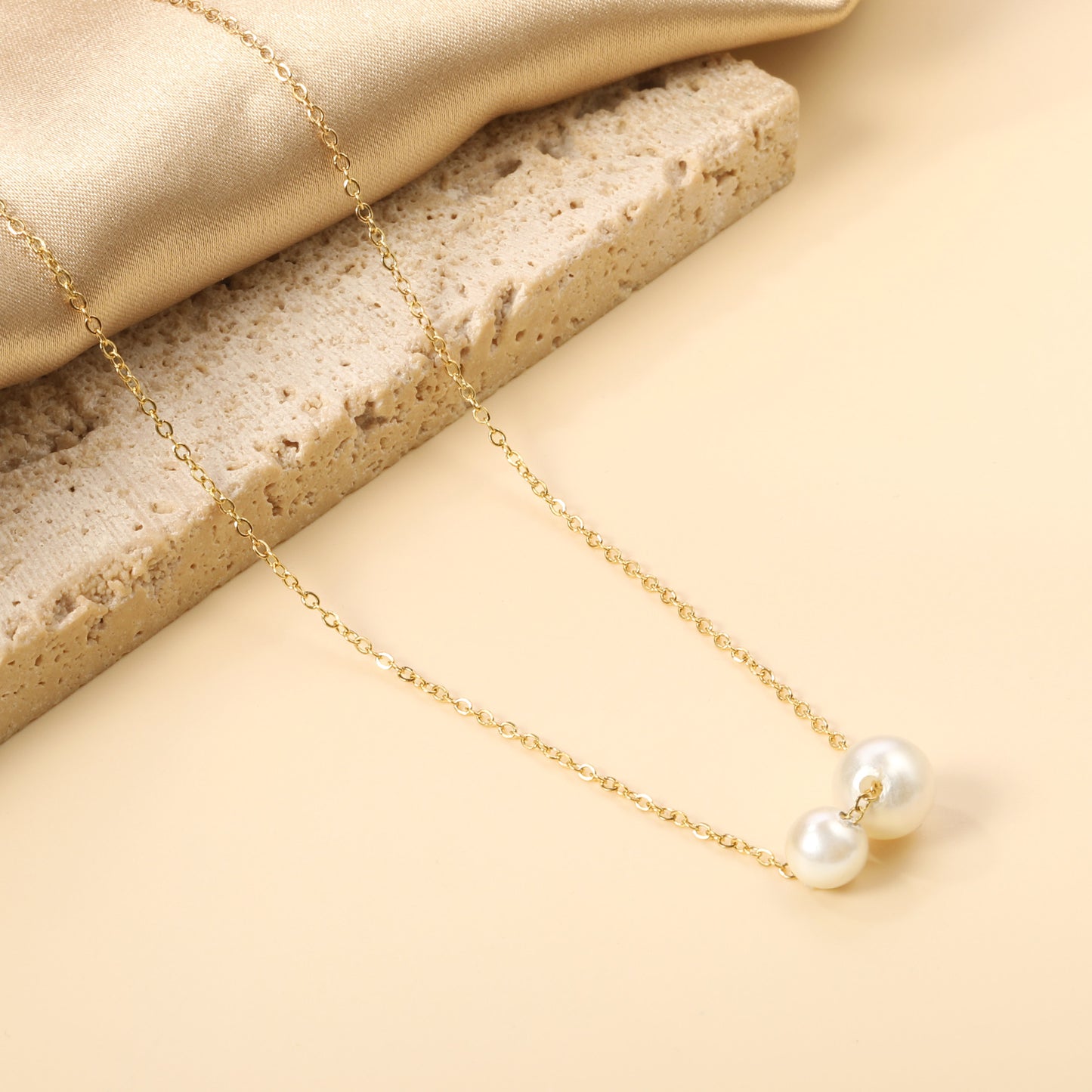 Colier Duo Pearl