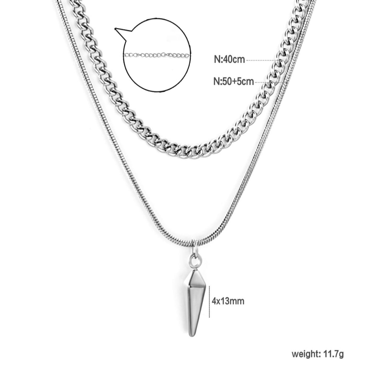 Colier Silver Muse