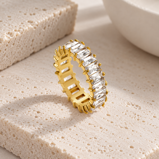 Inel Golden Glitz