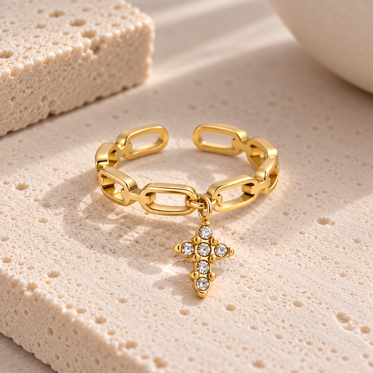 Inel Golden Cross